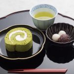Green Tea Roll Cake Set